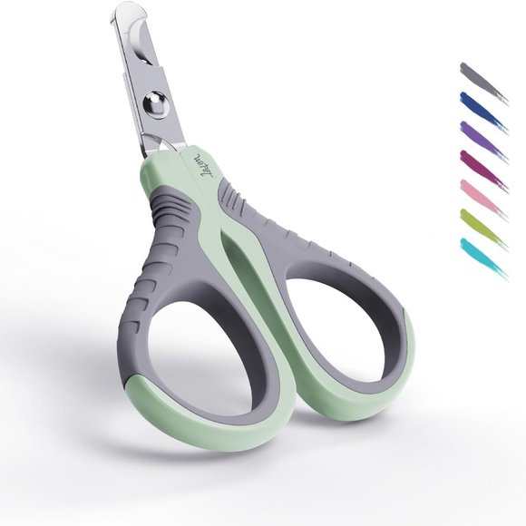 WePet Pet Nail Clippers, Professional Claw Trimmer, Bended Scissor Special for C - Picture 1 of 5